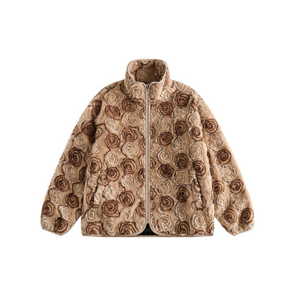 Unisex Coat Winter Plush Warm Coat