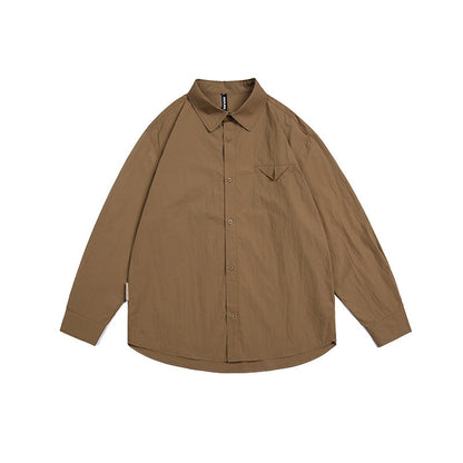 Unisex Shirt Retro Loose Outdoor