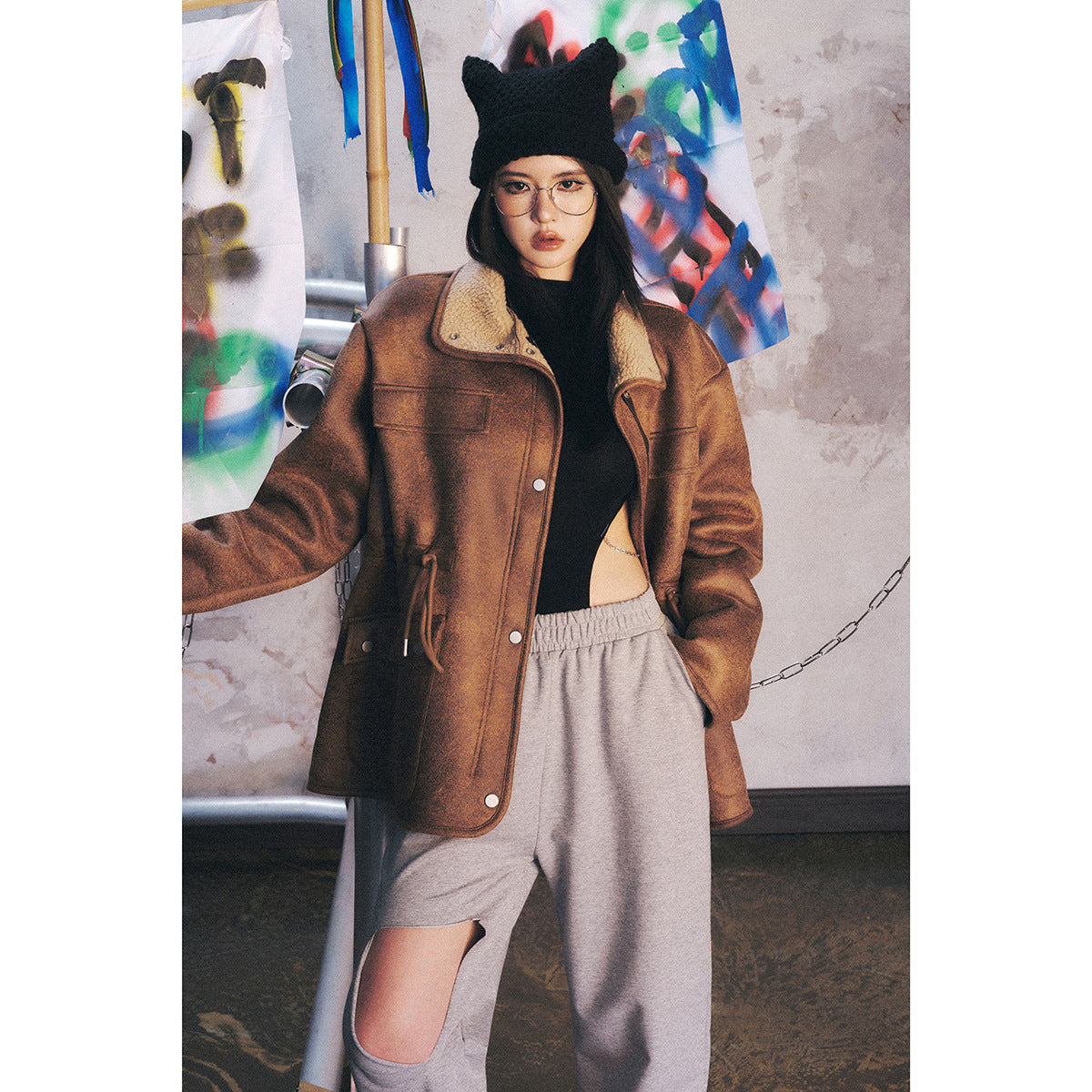 Unisex Coat Winter Vintage Loose Cool