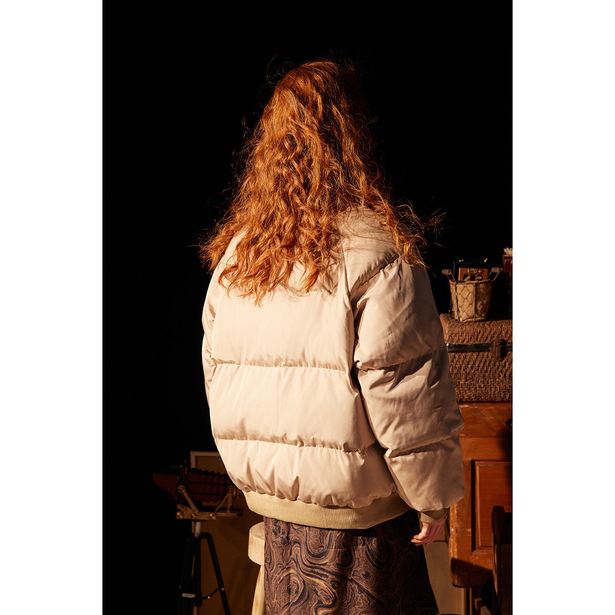 Unisex Coat Winter Coat Warm-Keeping Cotton Clothing Men and Women