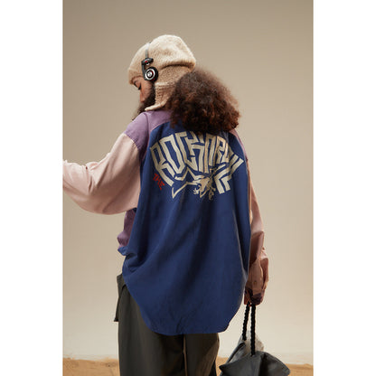 Unisex Shirt Stitching Youth Vitality Cute