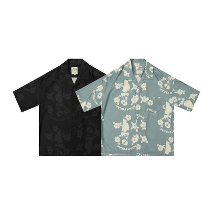 Unisex Shirt Casual Loose Hawaii