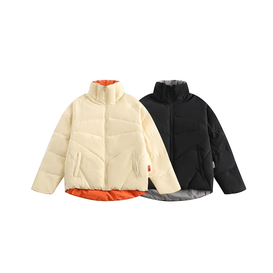Unisex Coat Winter Warm Couple Loose