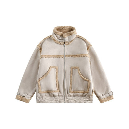 Unisex Coat Winter Thick Cotton Clothing Men and Women