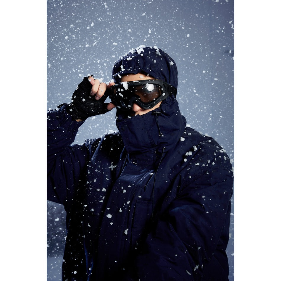 Unisex Coat Loose Hooded Jacket Winter Coat