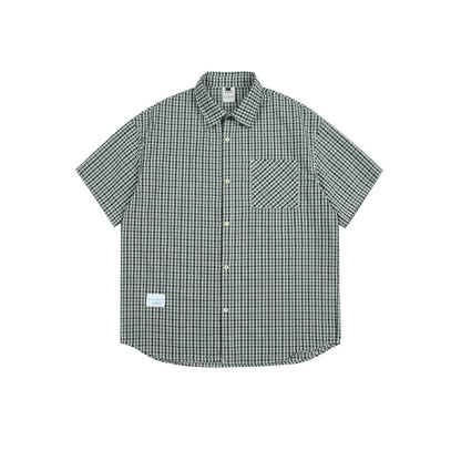 Unisex Shirt Retro Loose Casual