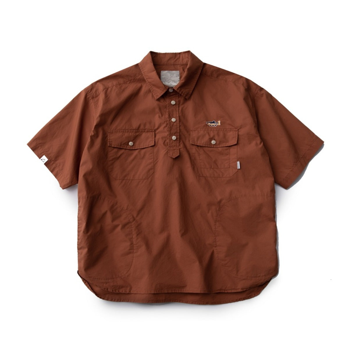 Unisex Shirt Coat Retro Loose