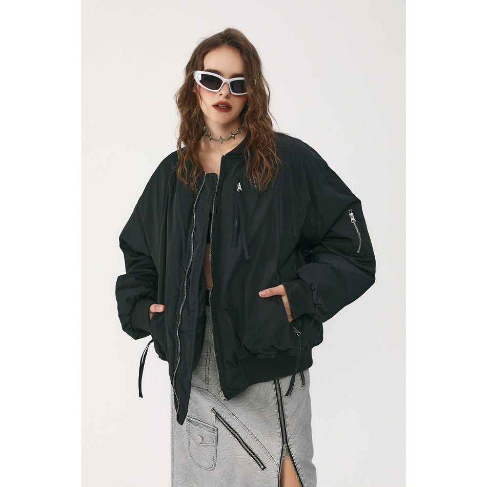 Unisex Coat Jacket Winter Cotton-Padded Coat