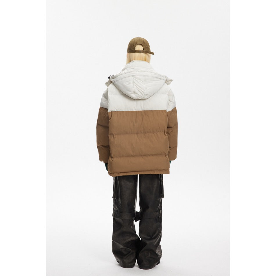 Unisex Coat Outdoor Winter Thickening Stand Collar Cotton-Padded Jacket