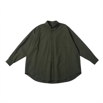 Unisex Shirt Cityboy Cotton Baggy Coat