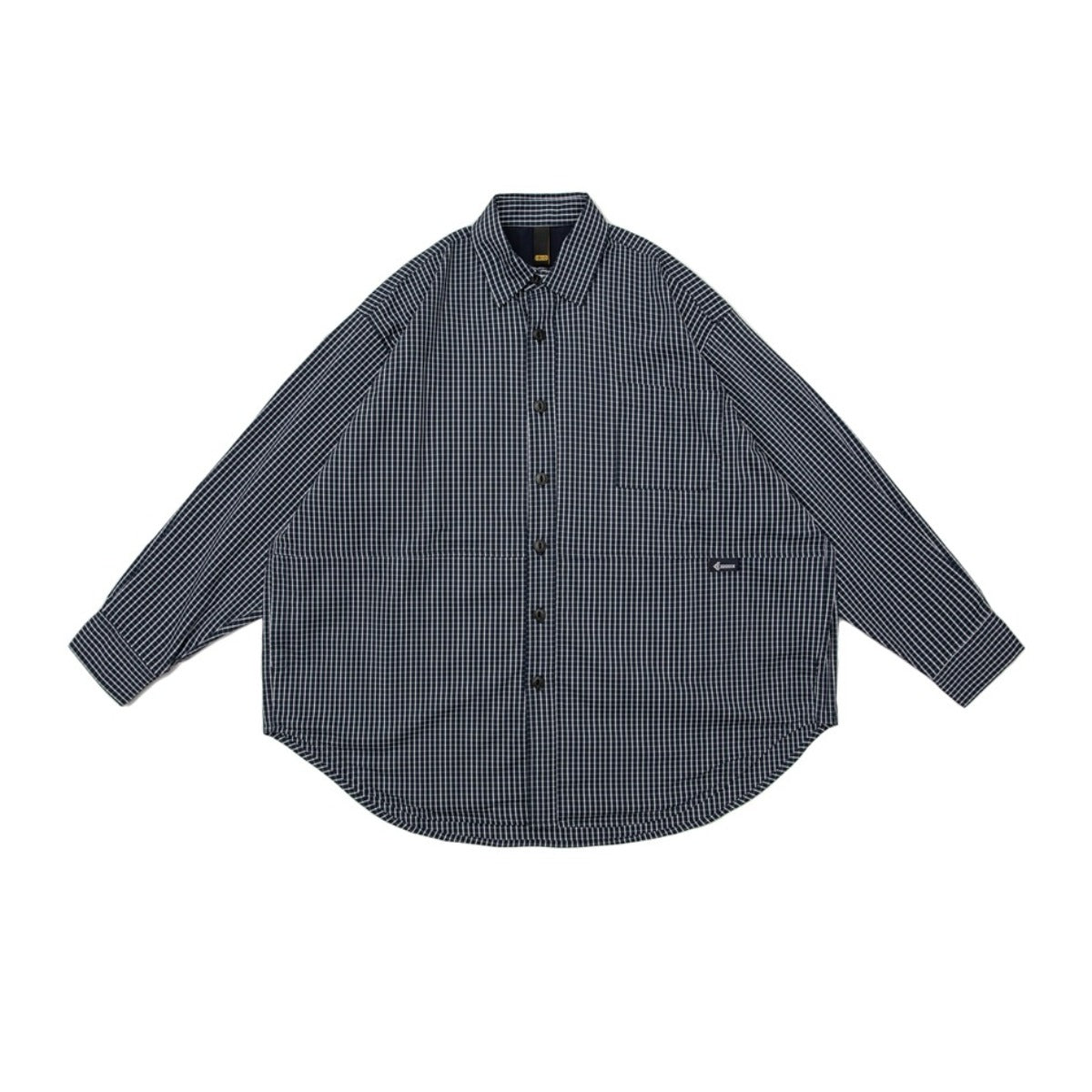 Unisex Shirt Cityboy Retro Small Plaid Loose Casual