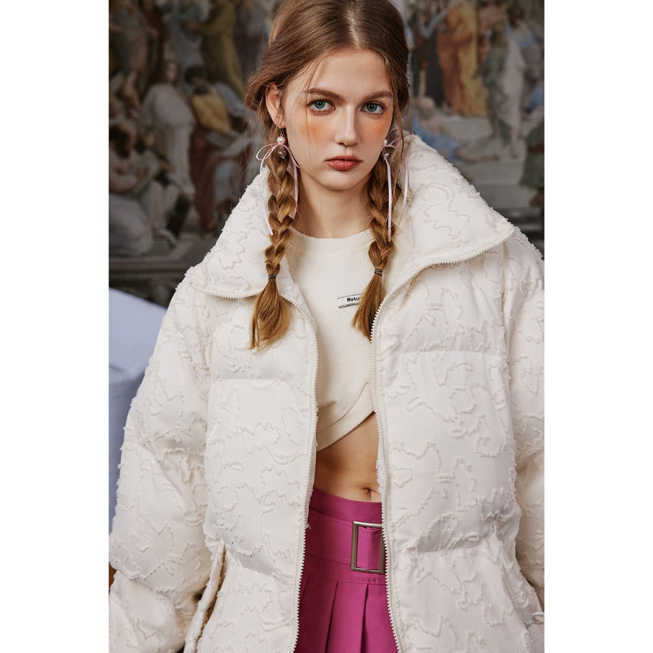 Unisex Coat Cotton-Padded Casual Couple Coat