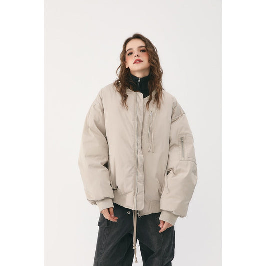 Unisex Coat Jacket Winter Cotton-Padded Coat