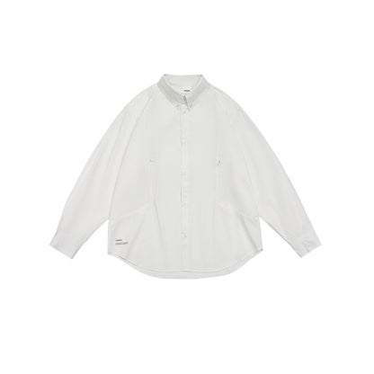 Unisex Shirt Loose Long Sleeve Shirt