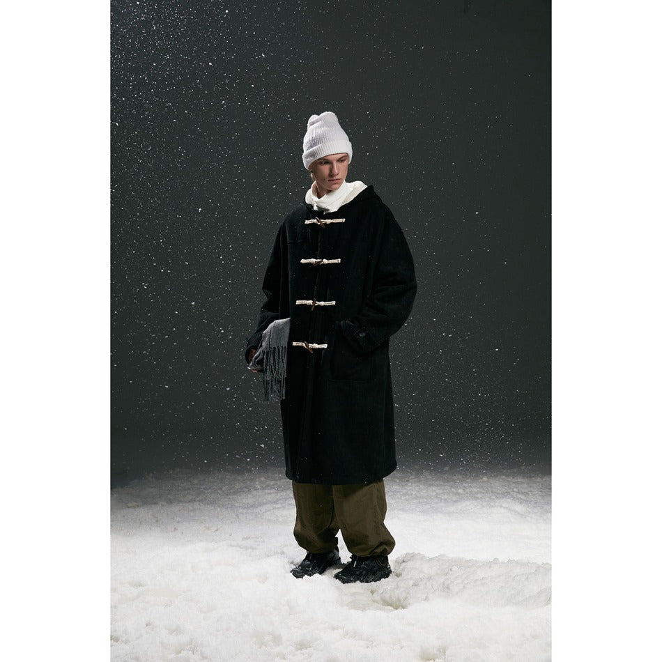 Unisex Coat Loose Winter Lamb Wool Anorak