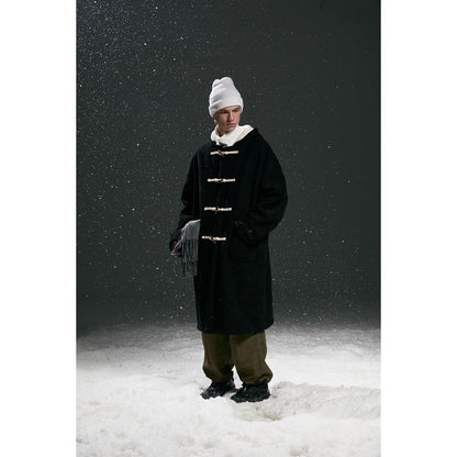 Unisex Coat Loose Winter Lamb Wool Anorak