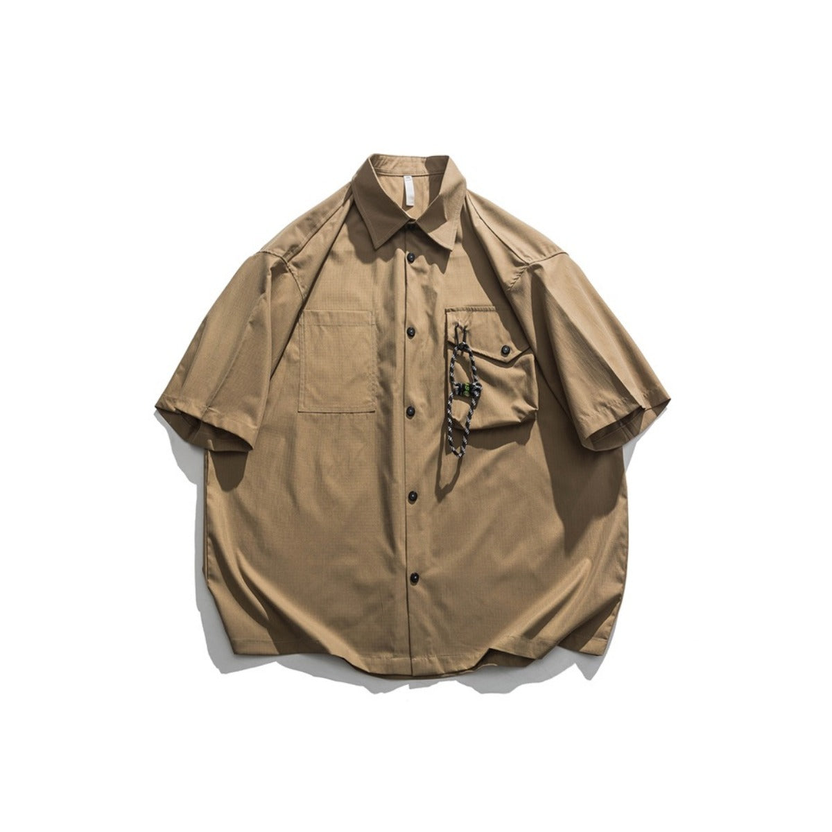 Unisex Shirt Pocket Loose Casual