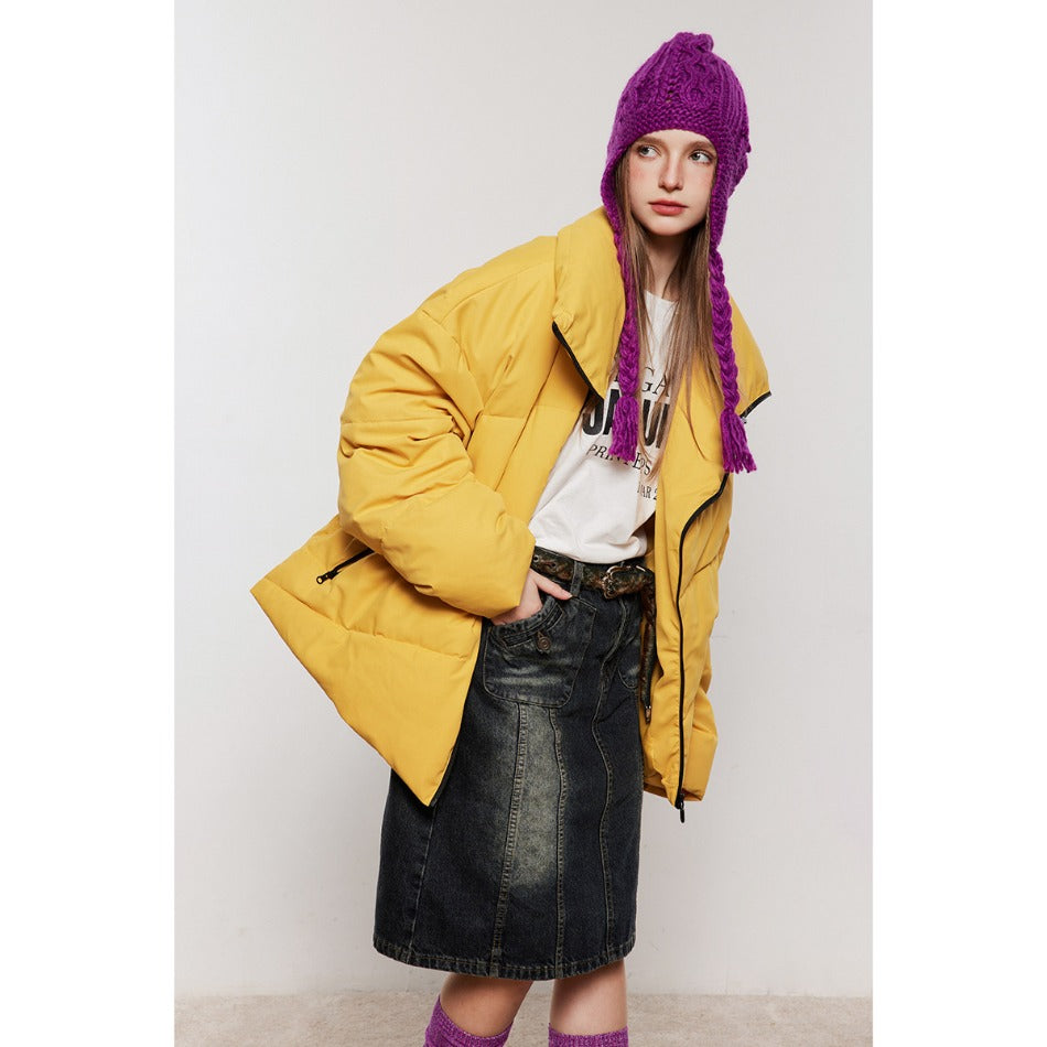 Unisex Coat Warm-Keeping Cotton Clothing Thickened