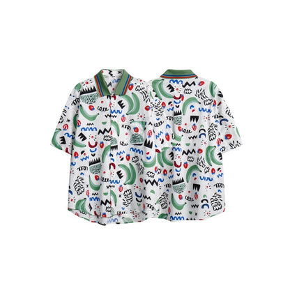 Unisex Shirt Loose Casual Shirt