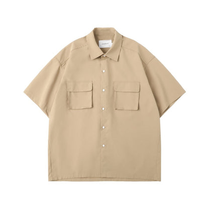 Unisex Shirt Vintage Cityboy Loose Casual