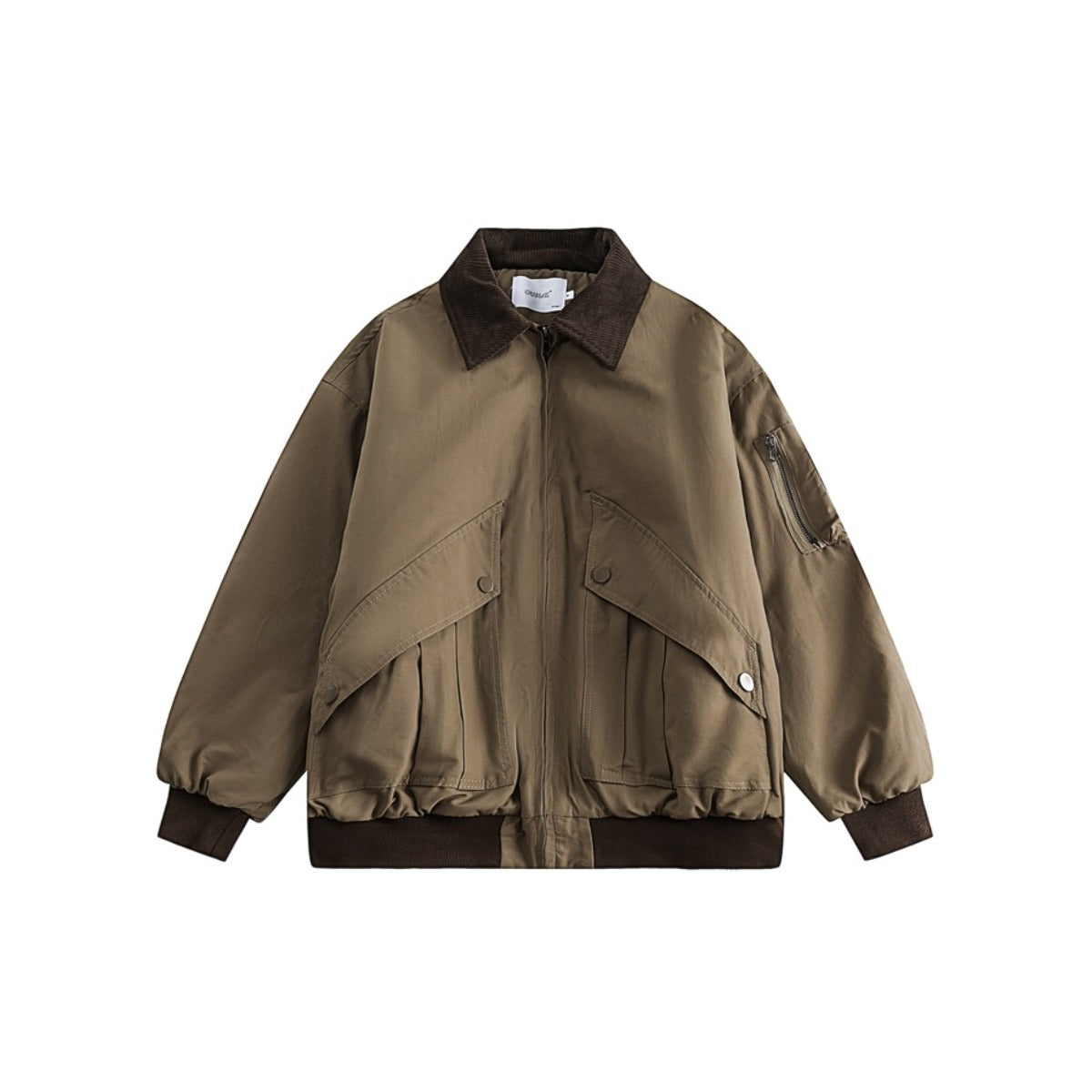 Unisex Coat Loose Lapels Overalls Male