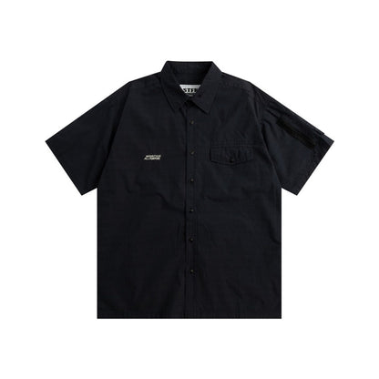 Unisex Shirt Retro Loose Summer