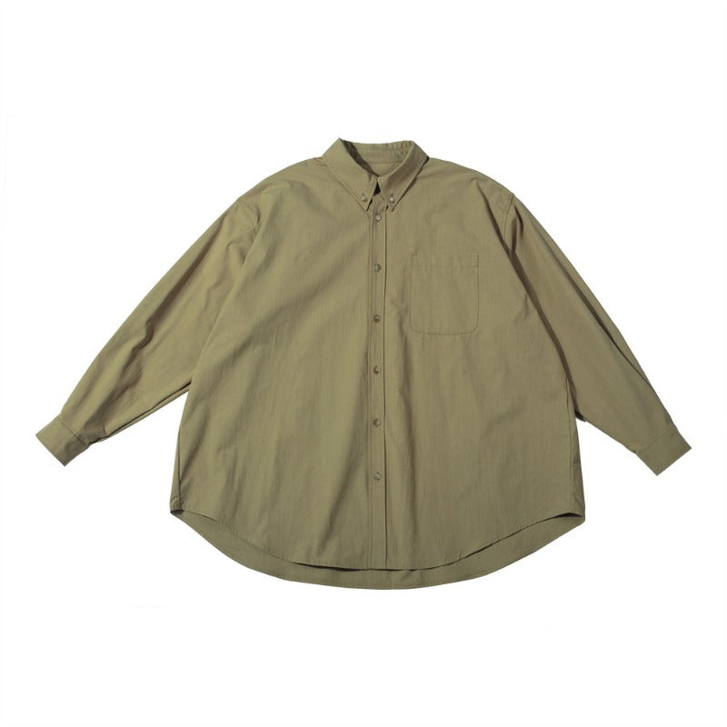 Unisex Shirt Cityboy Cotton Baggy Coat